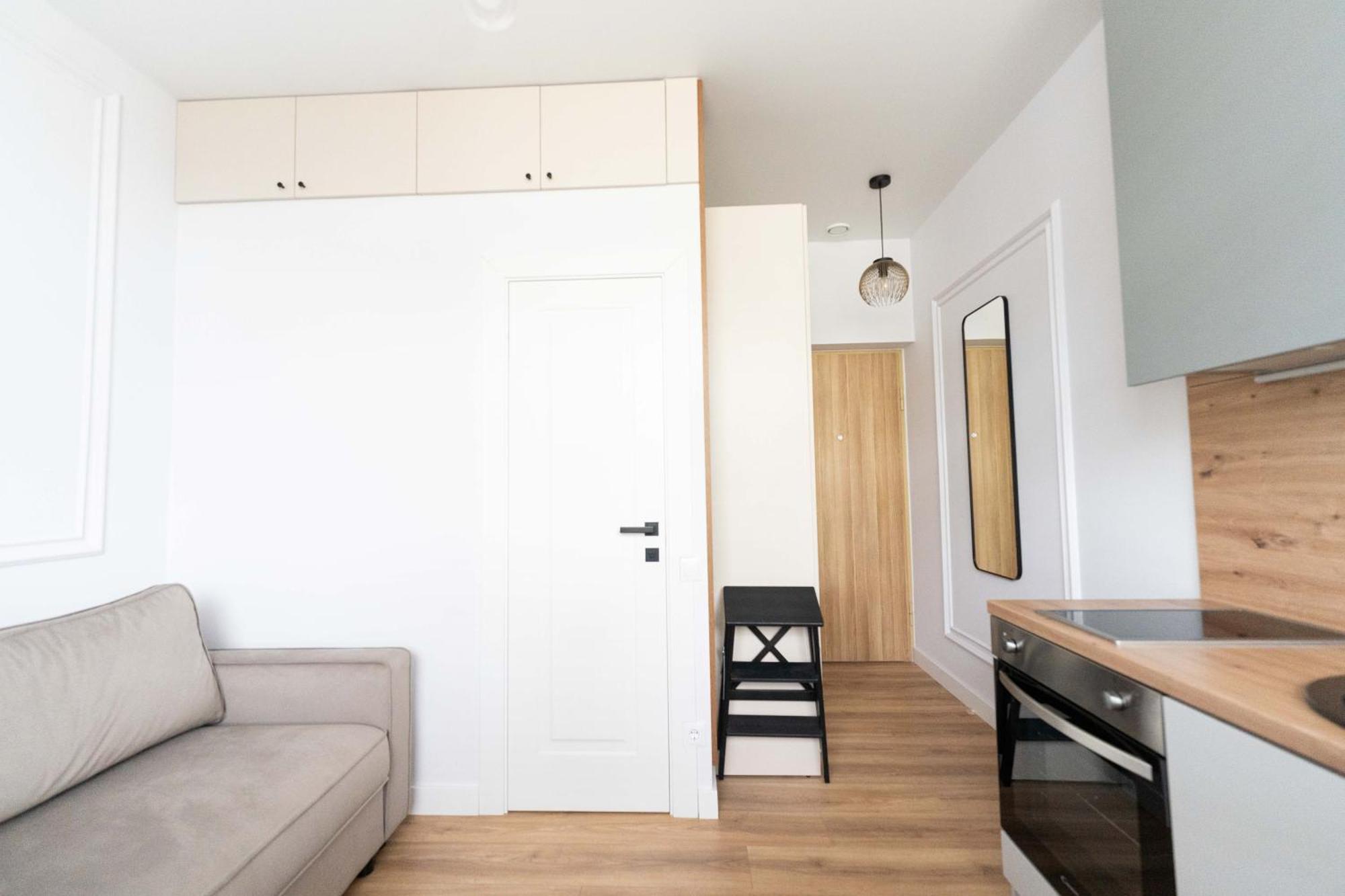 Cozy And Light Studio Apartment Near City Center Vilnius Buitenkant foto